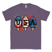 Lavender usa popsicles Classic Tee - MaliasSmallBusiness