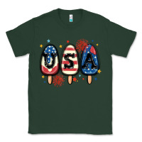 Sports Green usa popsicles Classic Tee - MaliasSmallBusiness