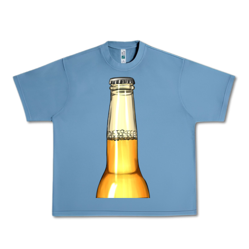 Yellow Beer Bottle Urban Heavy Tee by AdoDesignShop | Teevron