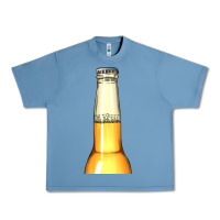 Pebble Blue yellow beer bottle Urban Heavy Tee - AdoDesignShop