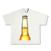 Pistachio yellow beer bottle Urban Heavy Tee - AdoDesignShop