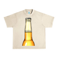 Sandshell yellow beer bottle Urban Heavy Tee - AdoDesignShop