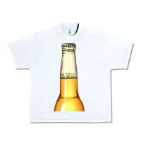 White yellow beer bottle Urban Heavy Tee - AdoDesignShop