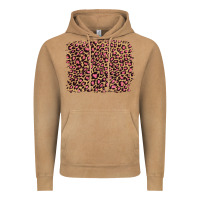 Vintage Camel leopard with pink glitter Vintage Hoodie - Artiststas