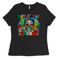 Black day of the dead Ladies Tee - CTS Tumbler Store