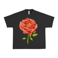 Pigment Black all a twitter rose Urban Heavy Tee - LillyAllenDesigns
