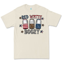 Bone red white boozy Premium Tee - CowhideDigitalArt