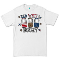 White red white boozy Premium Tee - CowhideDigitalArt