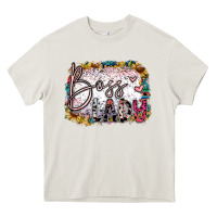 Cream boss lady Heavy Core Tee - SublimationCraftShop