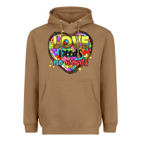 Toasted Coconut love needs no words Heavyweight Hoodie - NancyCooperArtShop