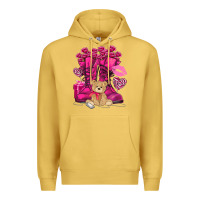 Antique Gold Army boots Valentine's Day Premium Hoodie - HowdyJamesFarm