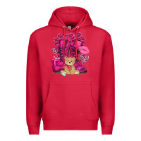 Cardinal Army boots Valentine's Day Premium Hoodie - HowdyJamesFarm