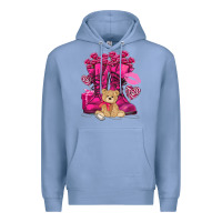 Colony Blue Army boots Valentine's Day Premium Hoodie - HowdyJamesFarm
