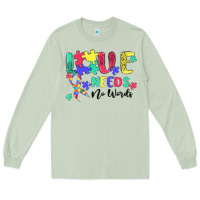 Matcha love needs no words autism Long Sleeve Tee - MaliasSmallBusiness