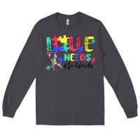 Love Needs No Words Autism Long Sleeve Tee | Teevron