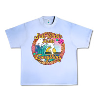 Grape Ice salt water heals everything Urban Heavy Tee - Jasminsmagicworld