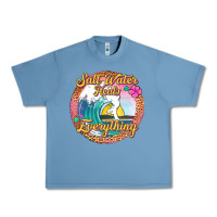 Pebble Blue salt water heals everything Urban Heavy Tee - Jasminsmagicworld