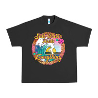 Pigment Black salt water heals everything Urban Heavy Tee - Jasminsmagicworld