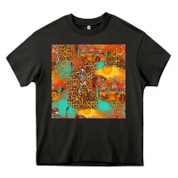 Asphalt western skeleton seamless pattern Heavy Core Tee - HRA Design Shop