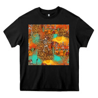 Black western skeleton seamless pattern Heavy Core Tee - HRA Design Shop