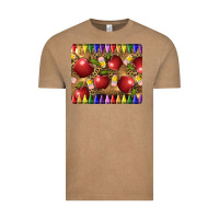 Vintage Coffee Teacher Crayons And Apples Vintage Tee - LillyAllenDesigns