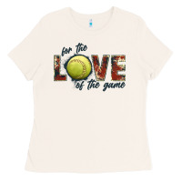 Bone softball love of the game Ladies Tee - JahusDesignShop