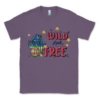 Lavender wild and free Classic Tee - MaliasSmallBusiness