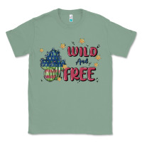 Sage wild and free Classic Tee - MaliasSmallBusiness
