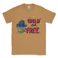 Toasted Coconut wild and free Classic Tee - MaliasSmallBusiness