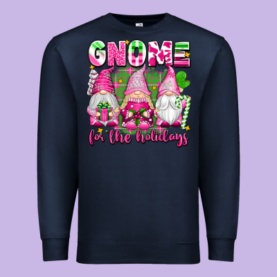 Gnome For The Holidays Premium Sweatshirt Designed By Texasbilliewilder