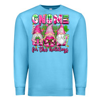 Ocean Blue gnome for the holidays Premium Sweatshirt - texasbilliewilder
