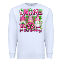 White gnome for the holidays Premium Sweatshirt - texasbilliewilder
