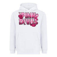 Pink Divas Breast Cancer Heavyweight Hoodie | Teevron