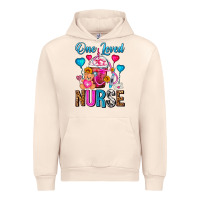 Sandshell One Loved Nurse Valentines Day Frappe Coffee Urban Hoodie - FaDigitalArtStudio