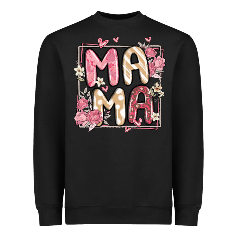 Floral Mama Heavyweight Sweatshirt by MaliasSmallBusiness | Teevron
