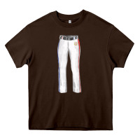 Chocolate Brown softball uniform pant fa element Heavy Core Tee - FaDigitalArtStudio