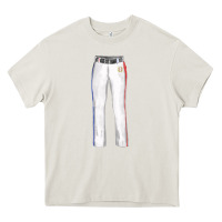 Cream softball uniform pant fa element Heavy Core Tee - FaDigitalArtStudio