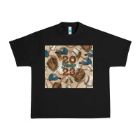 Black Baseball senior Urban Heavy Tee - NancyCooperArtShop