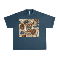 Midnight Navy Baseball senior Urban Heavy Tee - NancyCooperArtShop