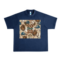 Navy Baseball senior Urban Heavy Tee - NancyCooperArtShop
