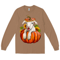Toasted Coconut fall pumpkin lamb nancy cooper Long Sleeve Tee - NancyCooperArtShop