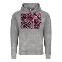 Cloud Rock pink leopard with pink glitter Vintage Hoodie - Artiststas