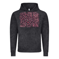 Vintage Black pink leopard with pink glitter Vintage Hoodie - Artiststas