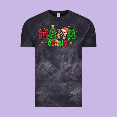 Mama Claus Vintage Tee Designed By Nancycooperartshop