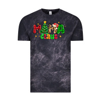 Cloud Black mama claus Vintage Tee - NancyCooperArtShop