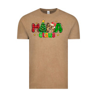 Vintage Coffee mama claus Vintage Tee - NancyCooperArtShop