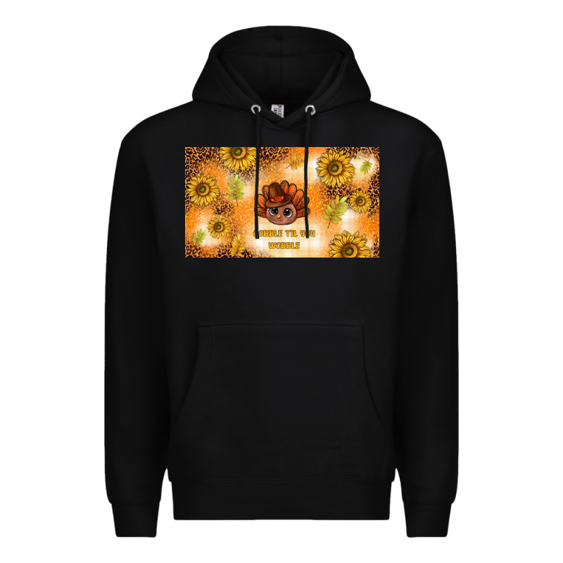Gobble Til You Wobble Premium Hoodie by TumblerDesignByShophia | Teevron