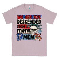 Lilac we are not descended from a fearful me Classic Tee - MaliasSmallBusiness