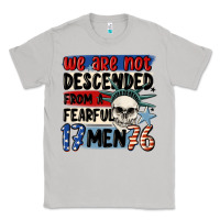 Moon Dust we are not descended from a fearful me Classic Tee - MaliasSmallBusiness
