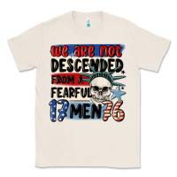 Natural we are not descended from a fearful me Classic Tee - MaliasSmallBusiness
